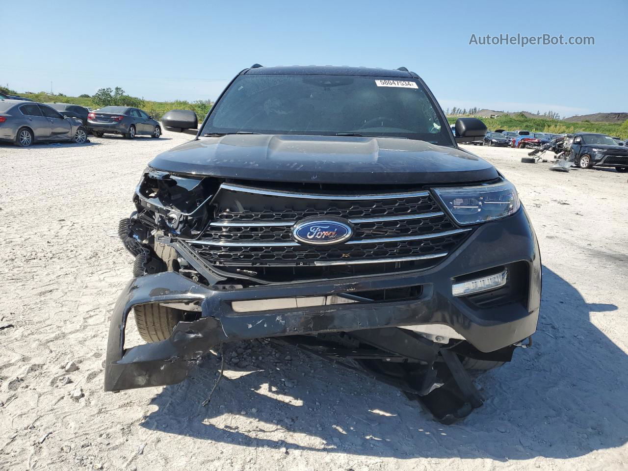 2020 Ford Explorer Xlt Черный vin: 1FMSK7DH1LGB90278