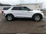 2020 Ford Explorer Xlt White vin: 1FMSK7DH1LGC20881