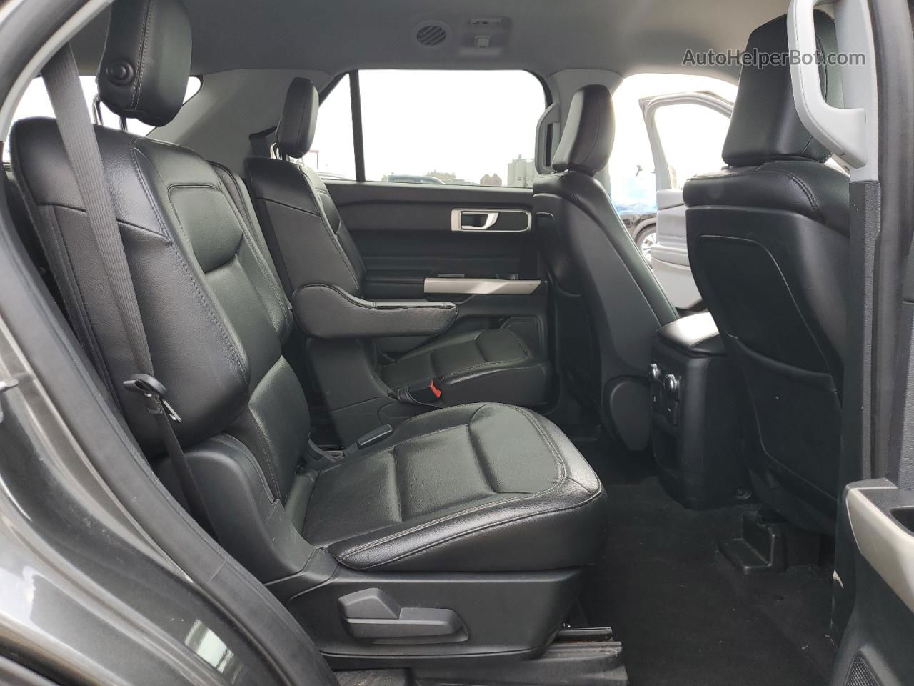 2020 Ford Explorer Xlt Gray vin: 1FMSK7DH1LGC41584