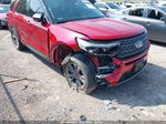 2021 Ford Explorer Xlt Red vin: 1FMSK7DH1MGA29964