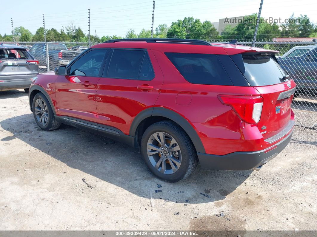 2021 Ford Explorer Xlt Red vin: 1FMSK7DH1MGA29964