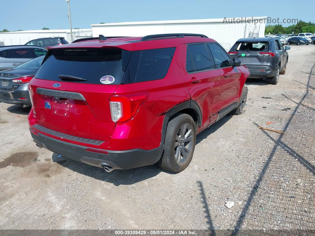 2021 Ford Explorer Xlt Red vin: 1FMSK7DH1MGA29964