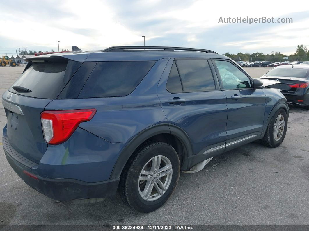 2021 Ford Explorer Xlt Gray vin: 1FMSK7DH1MGB40286