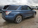 2020 Ford Explorer Xlt Blue vin: 1FMSK7DH2LGC27628