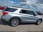 2020 Ford Explorer Xlt Silver vin: 1FMSK7DH2LGC28620