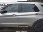 2021 Ford Explorer Xlt Silver vin: 1FMSK7DH2MGA60463