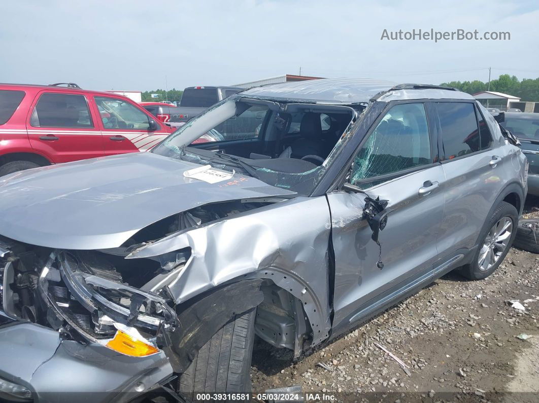 2021 Ford Explorer Xlt Silver vin: 1FMSK7DH2MGB39373