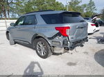 2021 Ford Explorer Xlt Silver vin: 1FMSK7DH2MGC10426