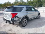 2021 Ford Explorer Xlt Silver vin: 1FMSK7DH2MGC10426