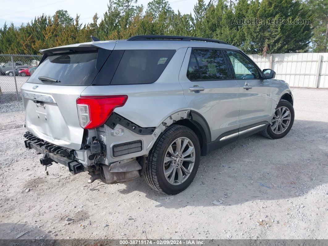 2021 Ford Explorer Xlt Silver vin: 1FMSK7DH2MGC10426