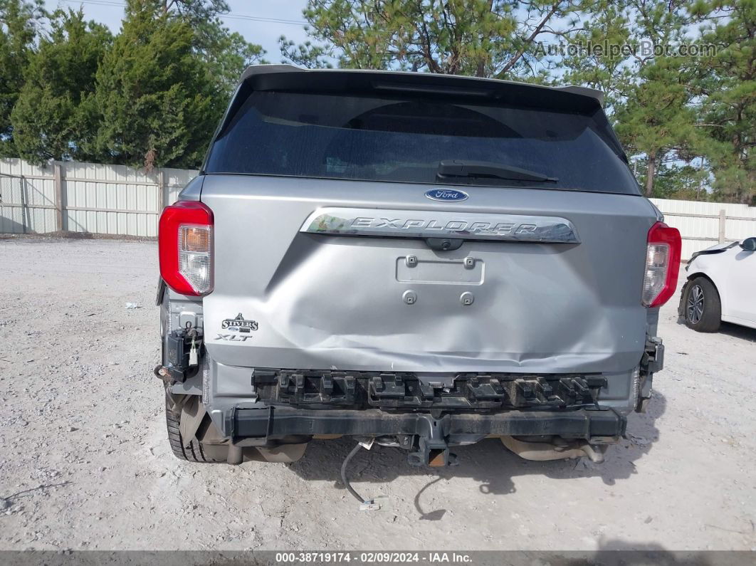 2021 Ford Explorer Xlt Silver vin: 1FMSK7DH2MGC10426