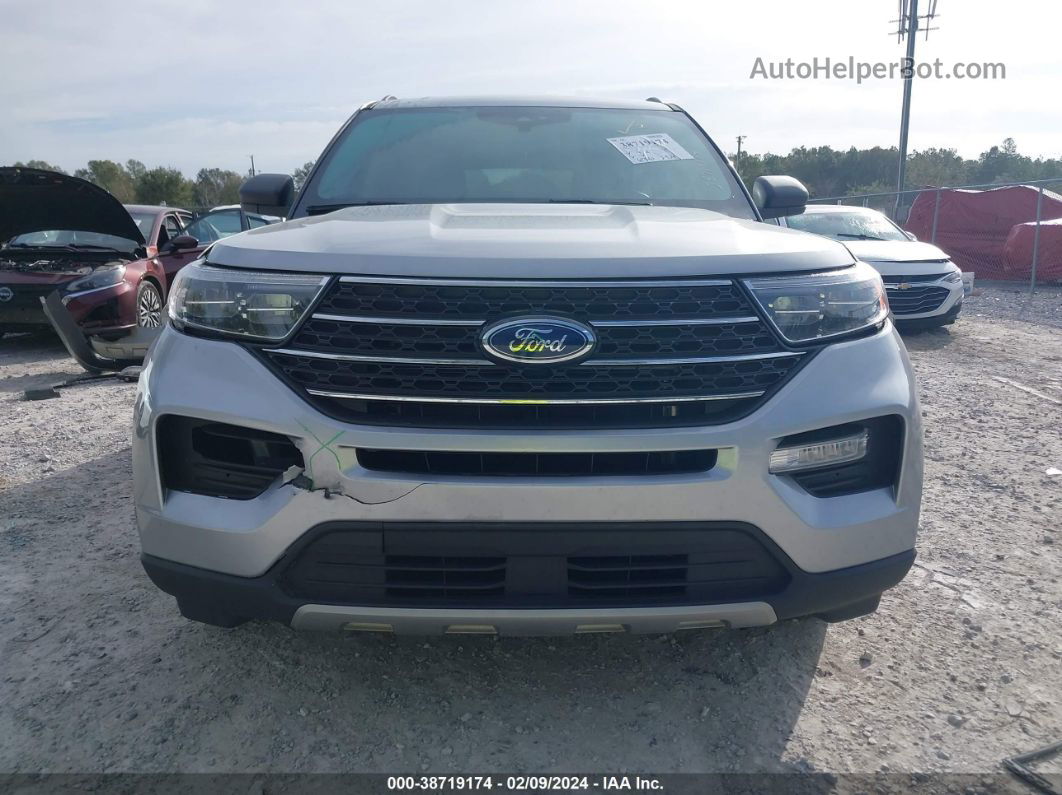 2021 Ford Explorer Xlt Silver vin: 1FMSK7DH2MGC10426