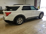 2020 Ford Explorer Xlt White vin: 1FMSK7DH3LGB63700