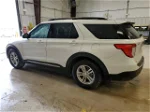 2020 Ford Explorer Xlt White vin: 1FMSK7DH3LGB63700