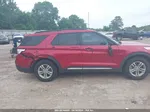 2020 Ford Explorer Xlt Red vin: 1FMSK7DH3LGC28707