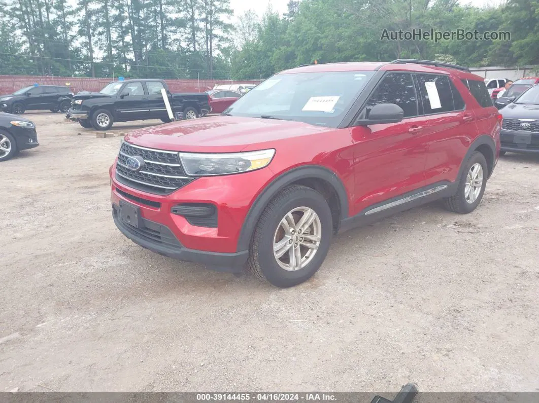 2020 Ford Explorer Xlt Red vin: 1FMSK7DH3LGC28707