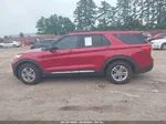 2020 Ford Explorer Xlt Red vin: 1FMSK7DH3LGC28707