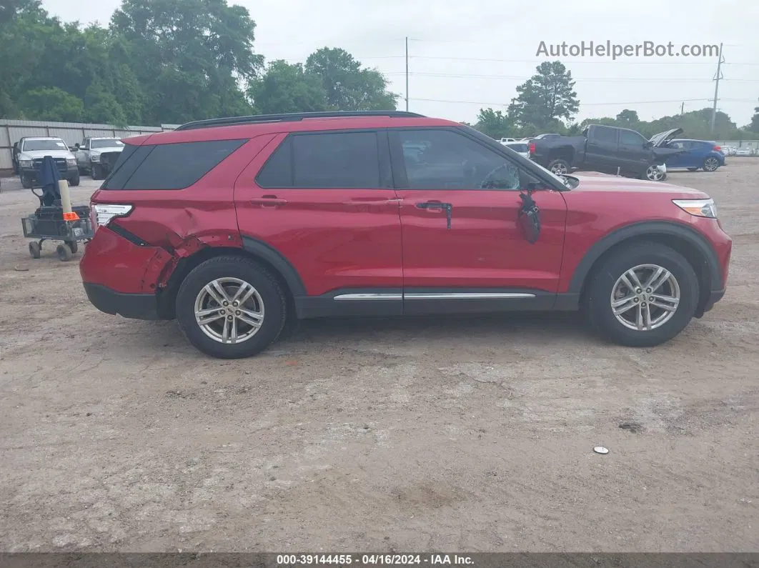 2020 Ford Explorer Xlt Red vin: 1FMSK7DH3LGC28707