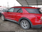 2020 Ford Explorer Xlt Burgundy vin: 1FMSK7DH3LGC91662