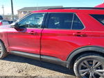 2021 Ford Explorer Xlt Red vin: 1FMSK7DH3MGA56213