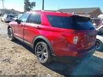 2021 Ford Explorer Xlt Red vin: 1FMSK7DH3MGA56213