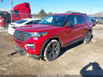 2021 Ford Explorer Xlt Red vin: 1FMSK7DH3MGA56213