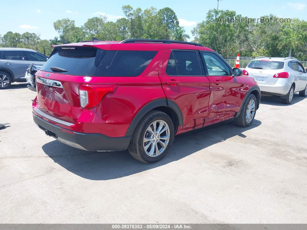 2021 Ford Explorer Xlt Красный vin: 1FMSK7DH3MGB12702