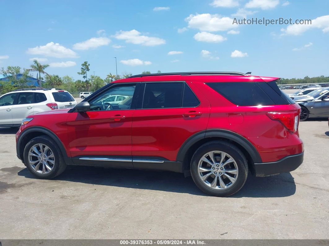 2021 Ford Explorer Xlt Red vin: 1FMSK7DH3MGB12702