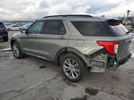 2020 Ford Explorer Xlt Silver vin: 1FMSK7DH4LGB12304