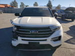 2020 Ford Explorer Xlt White vin: 1FMSK7DH4LGB28437