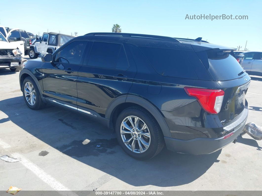 2020 Ford Explorer Xlt Black vin: 1FMSK7DH4LGC47640