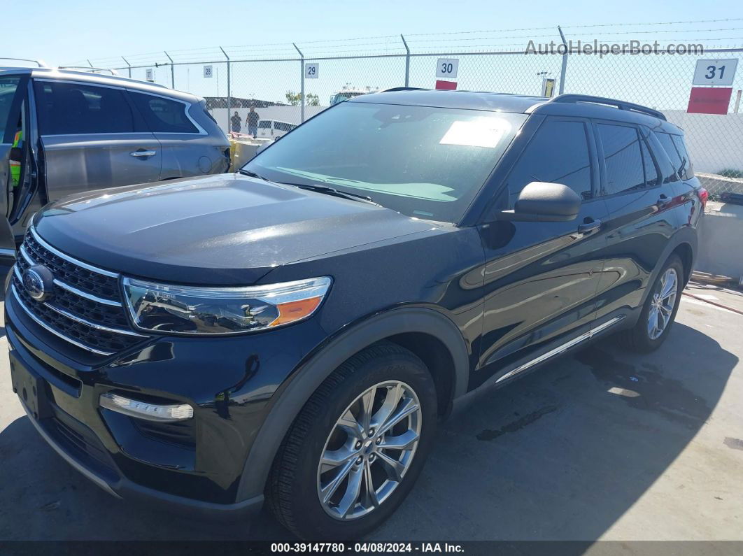 2020 Ford Explorer Xlt Black vin: 1FMSK7DH4LGC47640