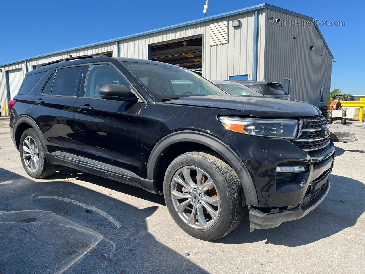 2020 Ford Explorer Xlt Black vin: 1FMSK7DH4LGC56760