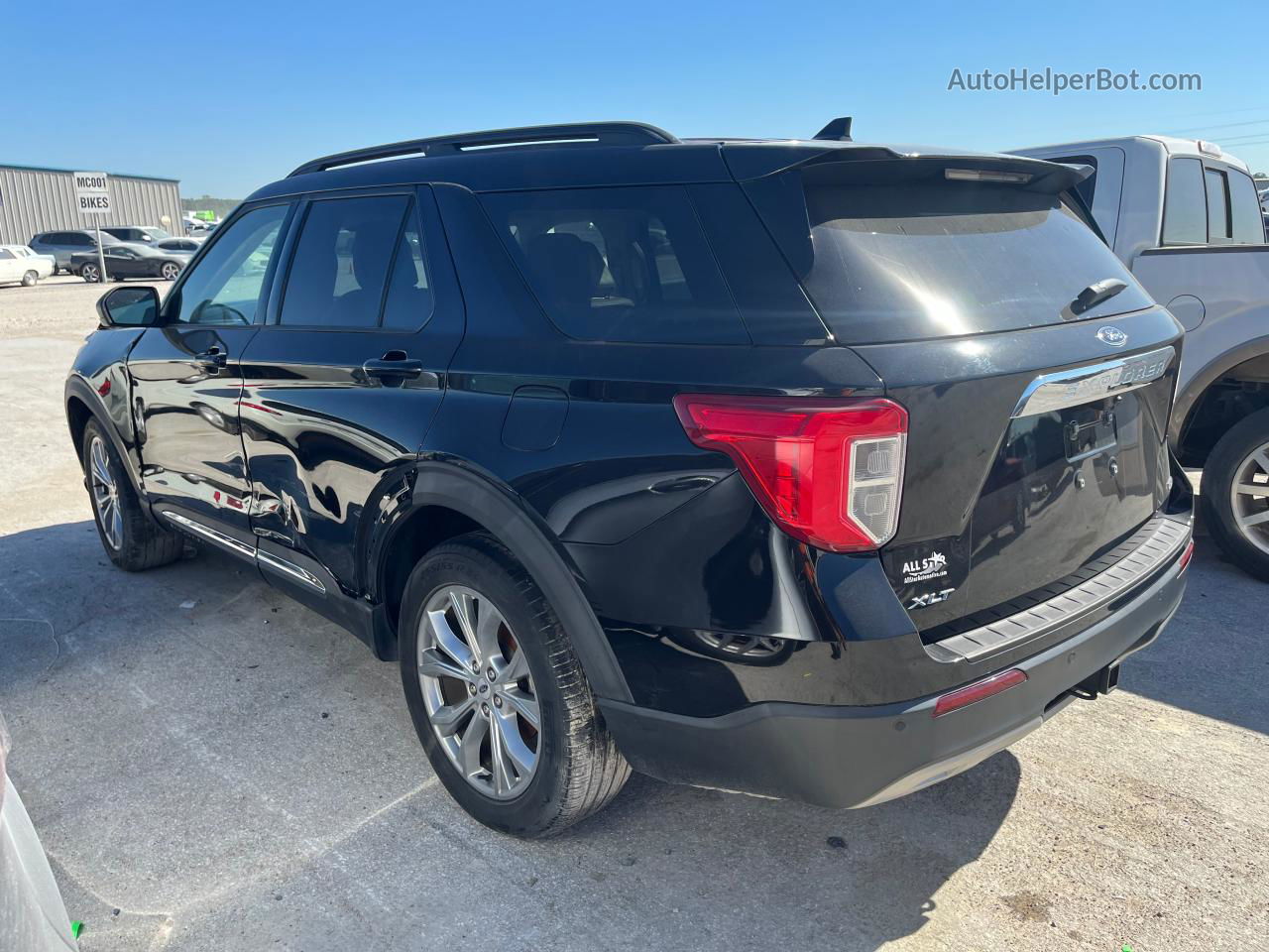 2020 Ford Explorer Xlt Black vin: 1FMSK7DH4LGC56760