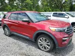 2020 Ford Explorer Xlt Red vin: 1FMSK7DH4LGC75941