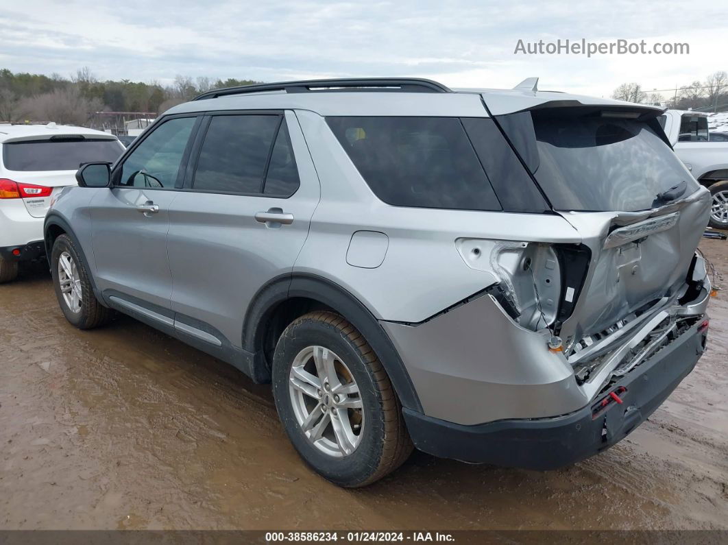 2020 Ford Explorer Xlt Gray vin: 1FMSK7DH4LGC85997