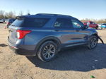 2021 Ford Explorer Xlt Blue vin: 1FMSK7DH4MGB15575