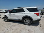 2020 Ford Explorer Xlt White vin: 1FMSK7DH5LGA91124