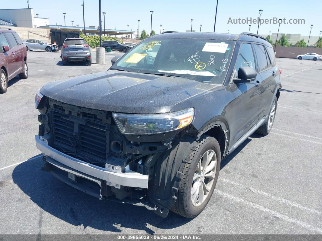 2020 Ford Explorer Xlt Черный vin: 1FMSK7DH5LGC81960