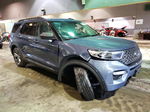 2021 Ford Explorer Xlt Синий vin: 1FMSK7DH5MGA22919