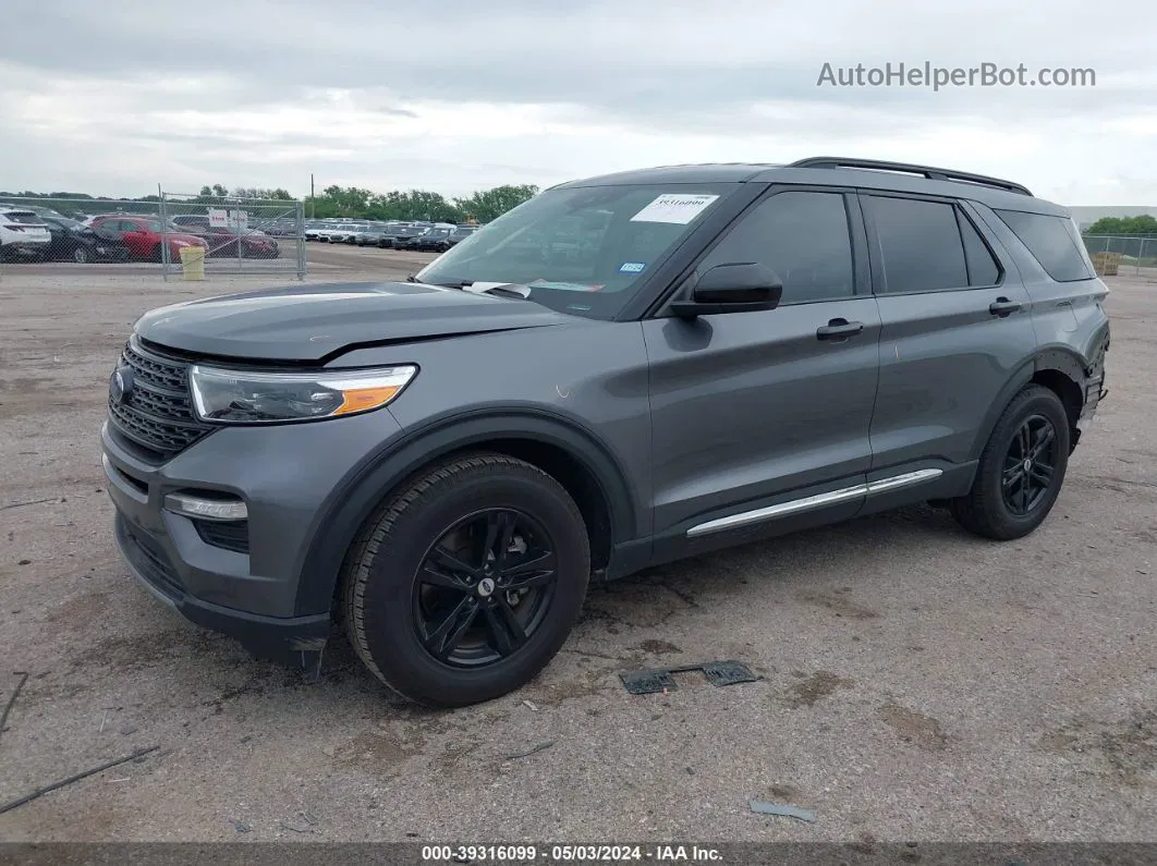 2021 Ford Explorer Xlt Silver vin: 1FMSK7DH5MGB15441