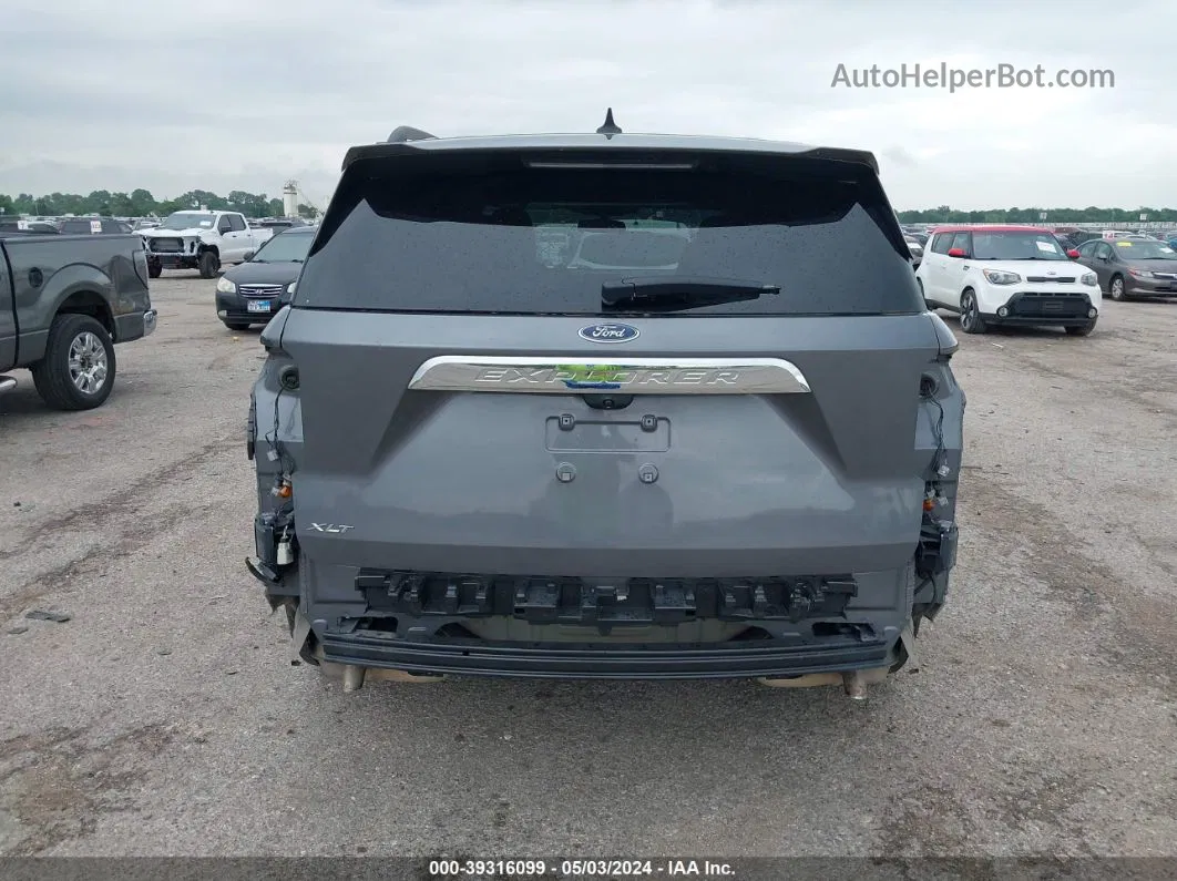 2021 Ford Explorer Xlt Silver vin: 1FMSK7DH5MGB15441