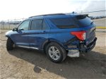 2020 Ford Explorer Xlt Синий vin: 1FMSK7DH6LGA15301