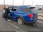 2020 Ford Explorer Xlt Blue vin: 1FMSK7DH6LGB82841