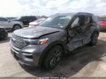 2021 Ford Explorer Xlt Gray vin: 1FMSK7DH6MGA94390