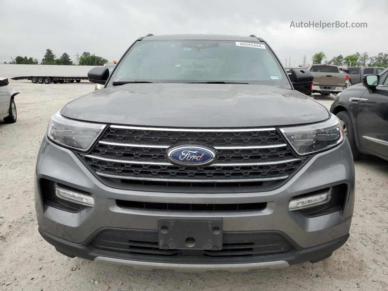 2021 Ford Explorer Xlt Угольный vin: 1FMSK7DH6MGC50864