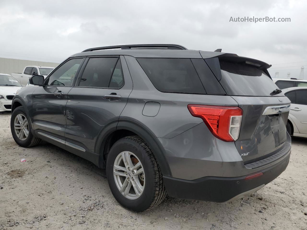 2021 Ford Explorer Xlt Угольный vin: 1FMSK7DH6MGC50864