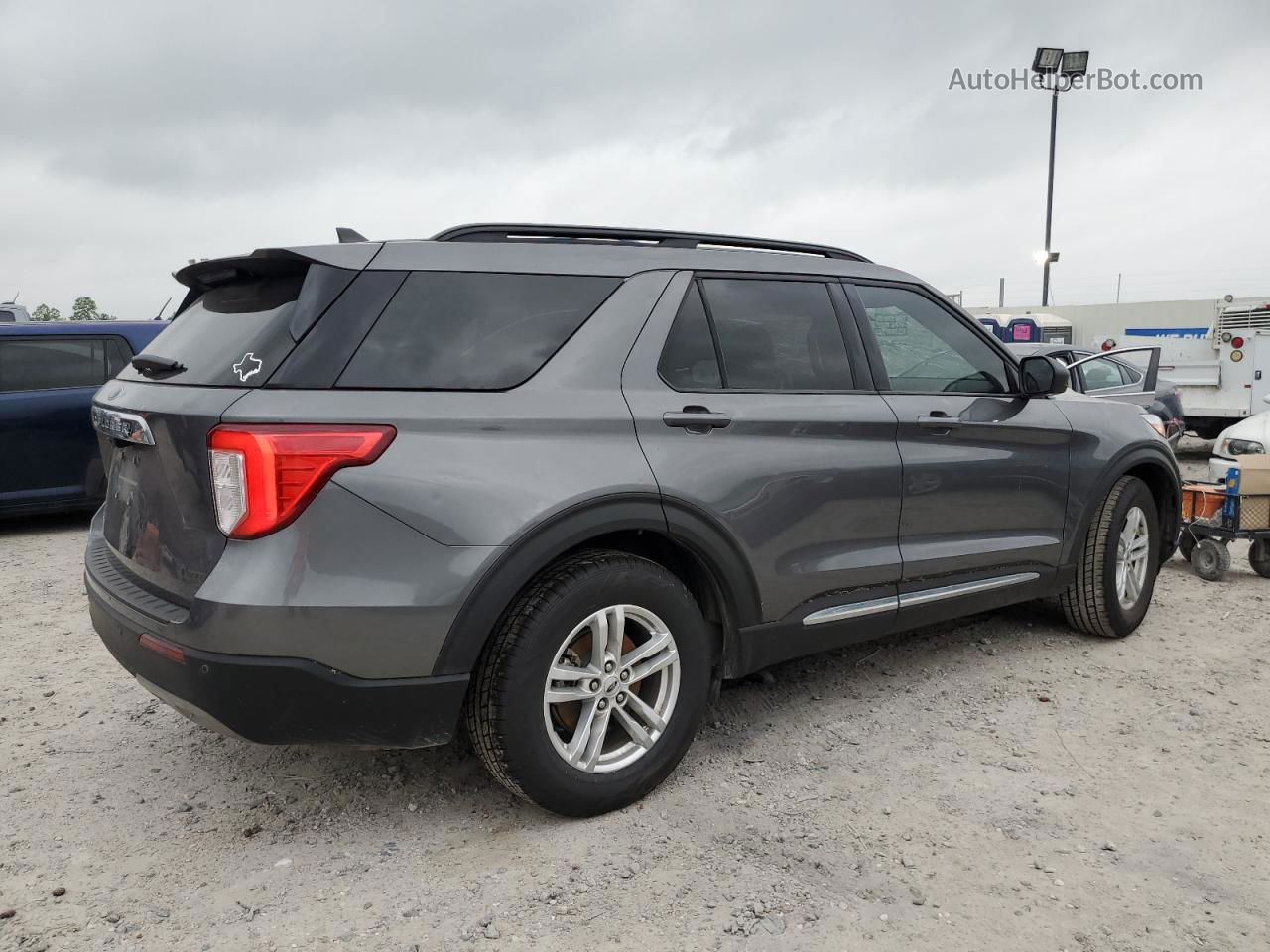 2021 Ford Explorer Xlt Charcoal vin: 1FMSK7DH6MGC50864