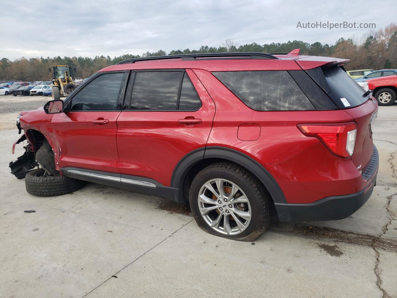 2020 Ford Explorer Xlt Red vin: 1FMSK7DH7LGA10222