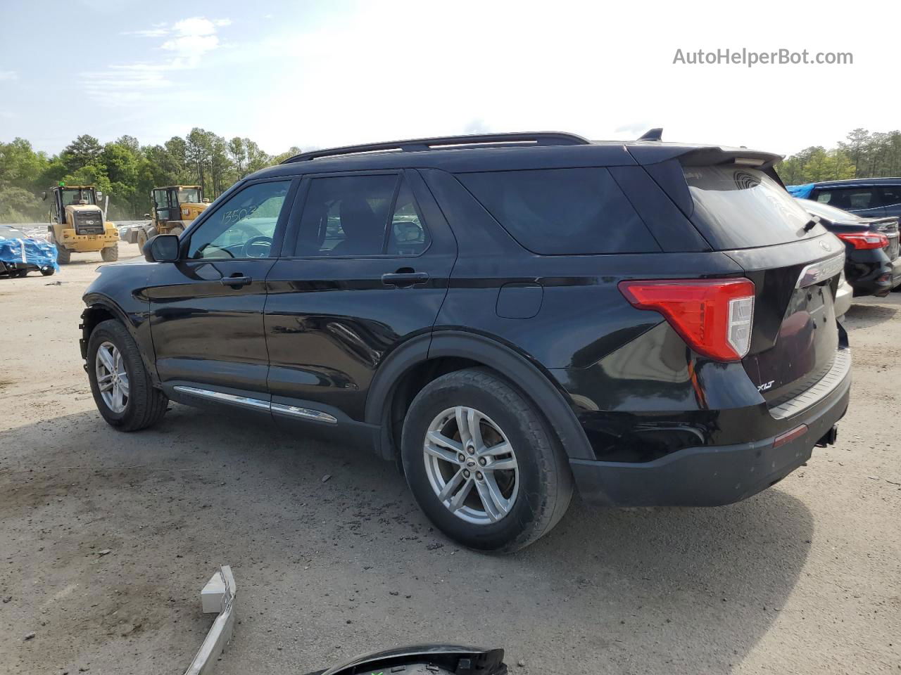 2020 Ford Explorer Xlt Black vin: 1FMSK7DH7LGA56245